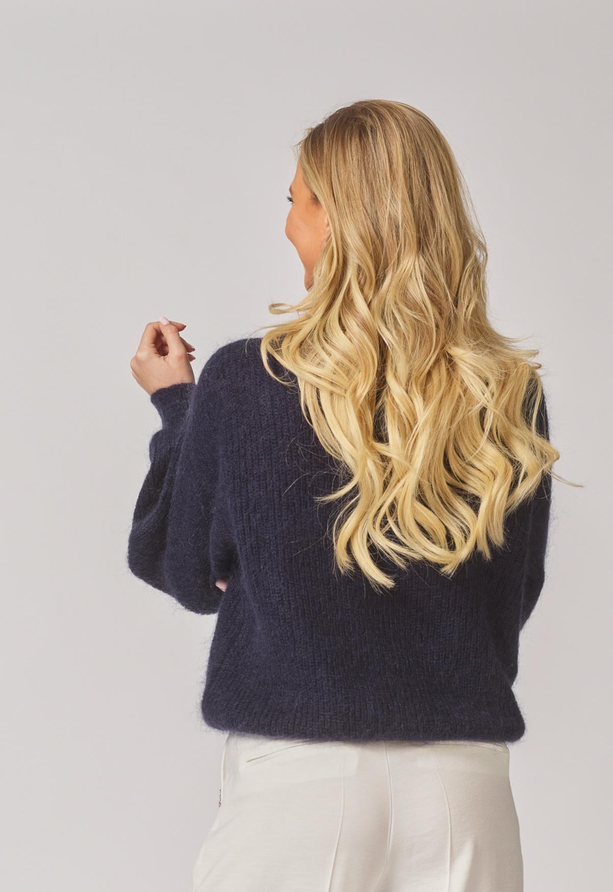Gilet met knopen - Navy