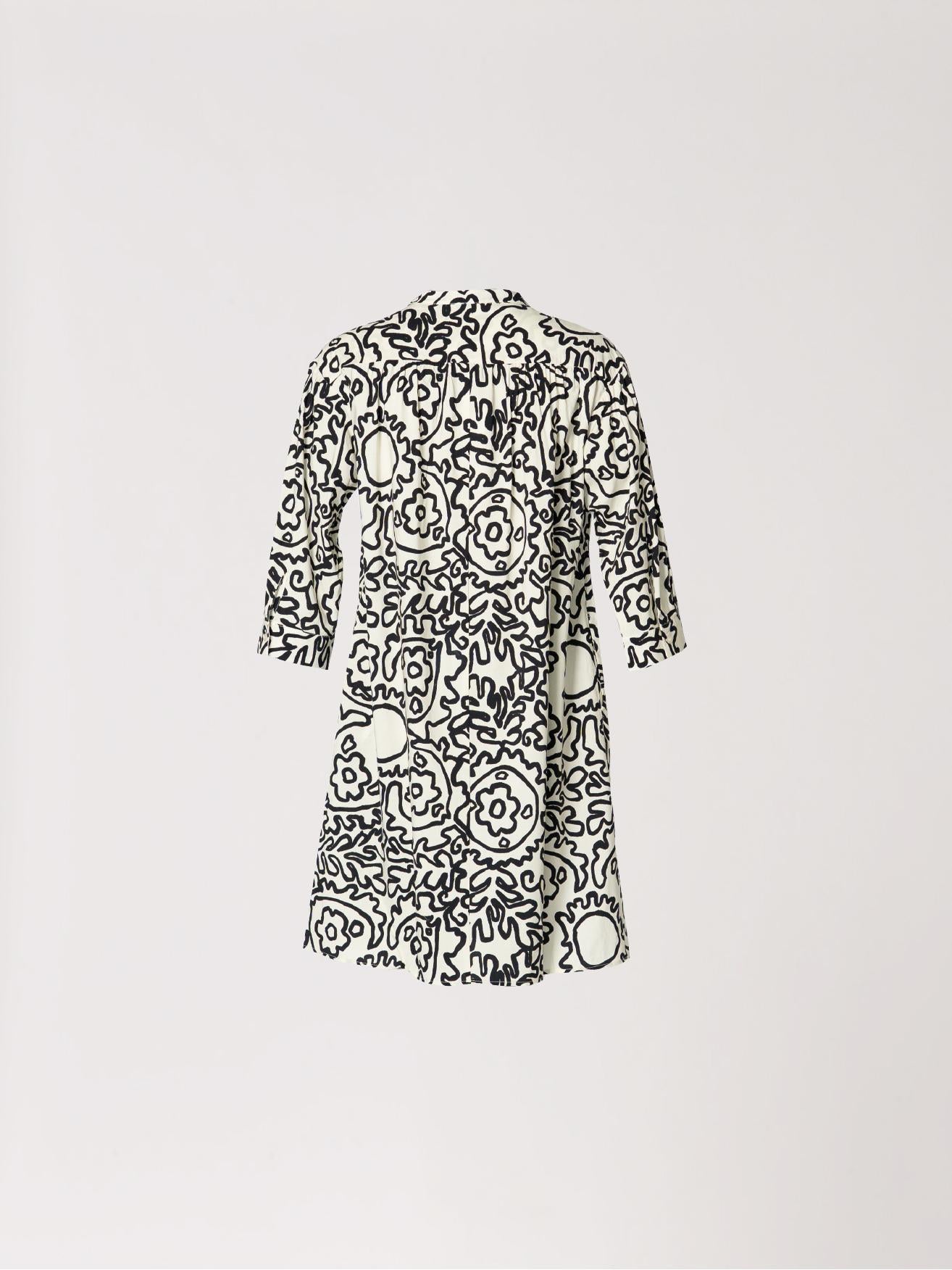 Korte katoenen jurk met print - Zanzibar