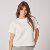 Regular t-shirt met ronde hals - White