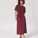 Pull met korte mouw - Burgundy