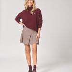 Basic rolkraag - Burgundy