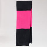 zachte sjaal - Marine / Pink