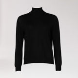 Fijne rolkraag - Black