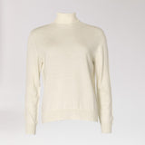 Fijne rolkraag - Ecru