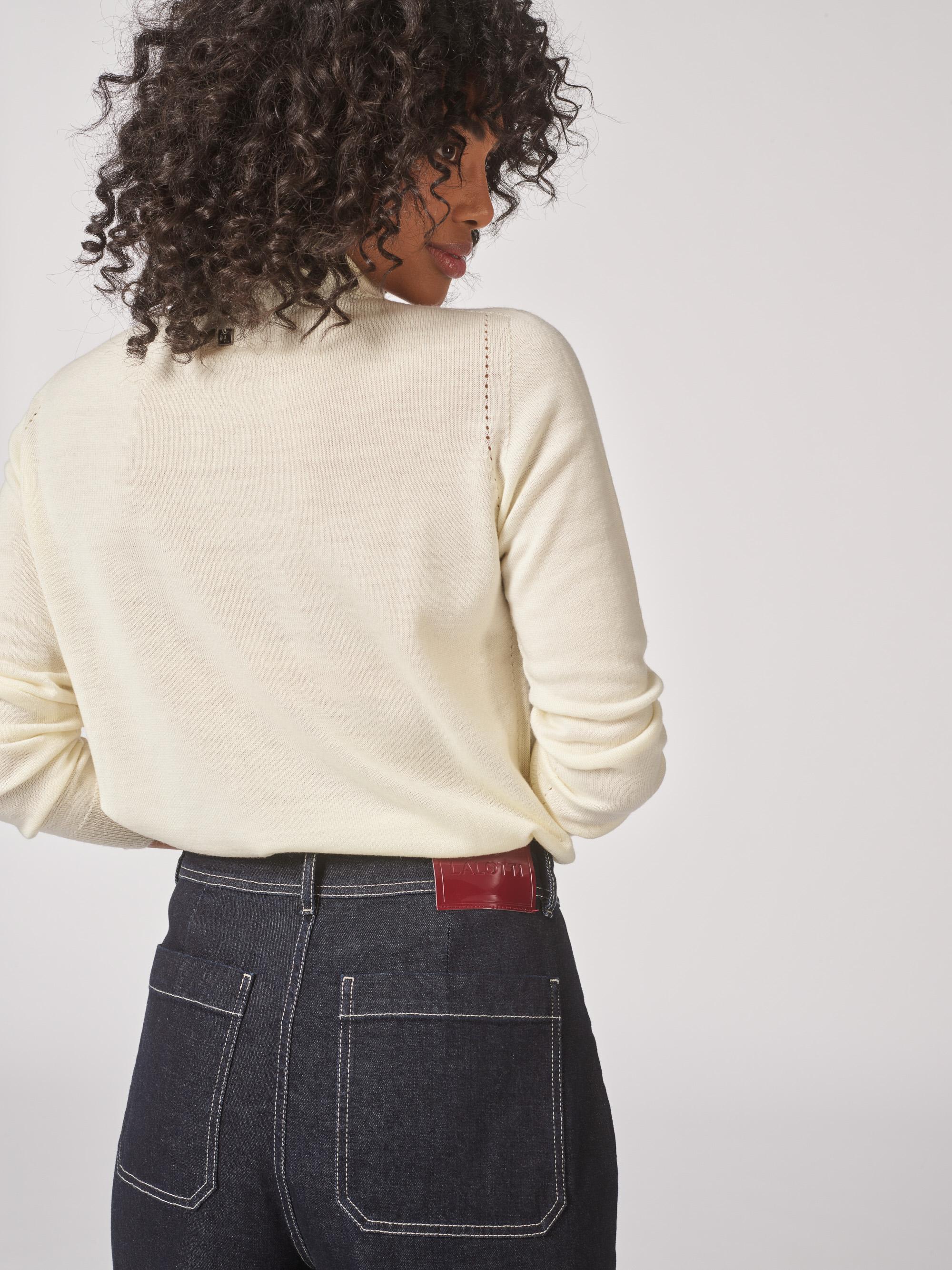 Jeans met contraststiksels - Jeans