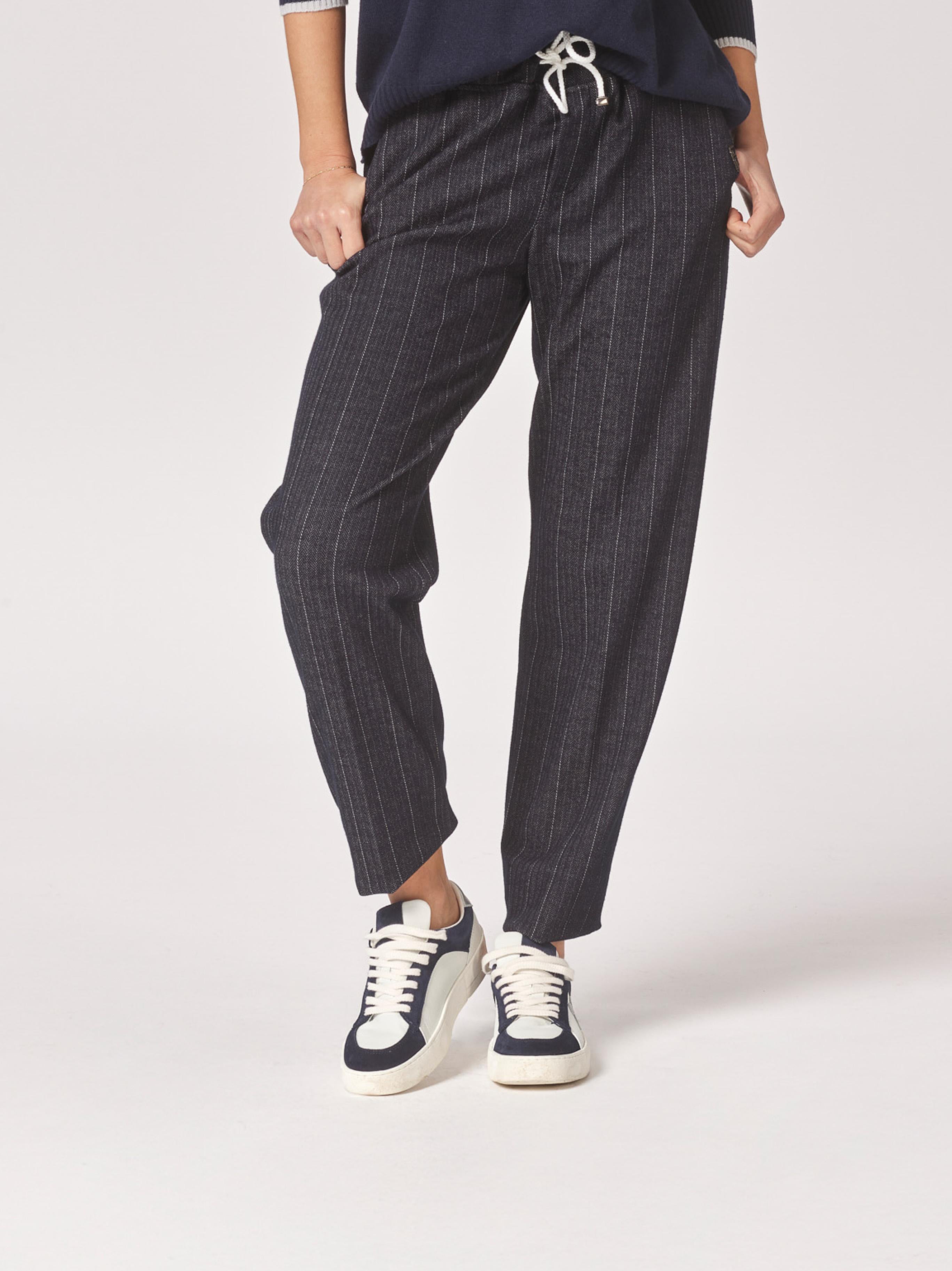 Sneaker - Wit / Navy