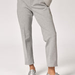 Stretch broek met smalle pijpen - Light Grey