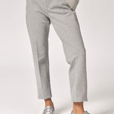 Stretch broek met smalle pijpen - Light Grey