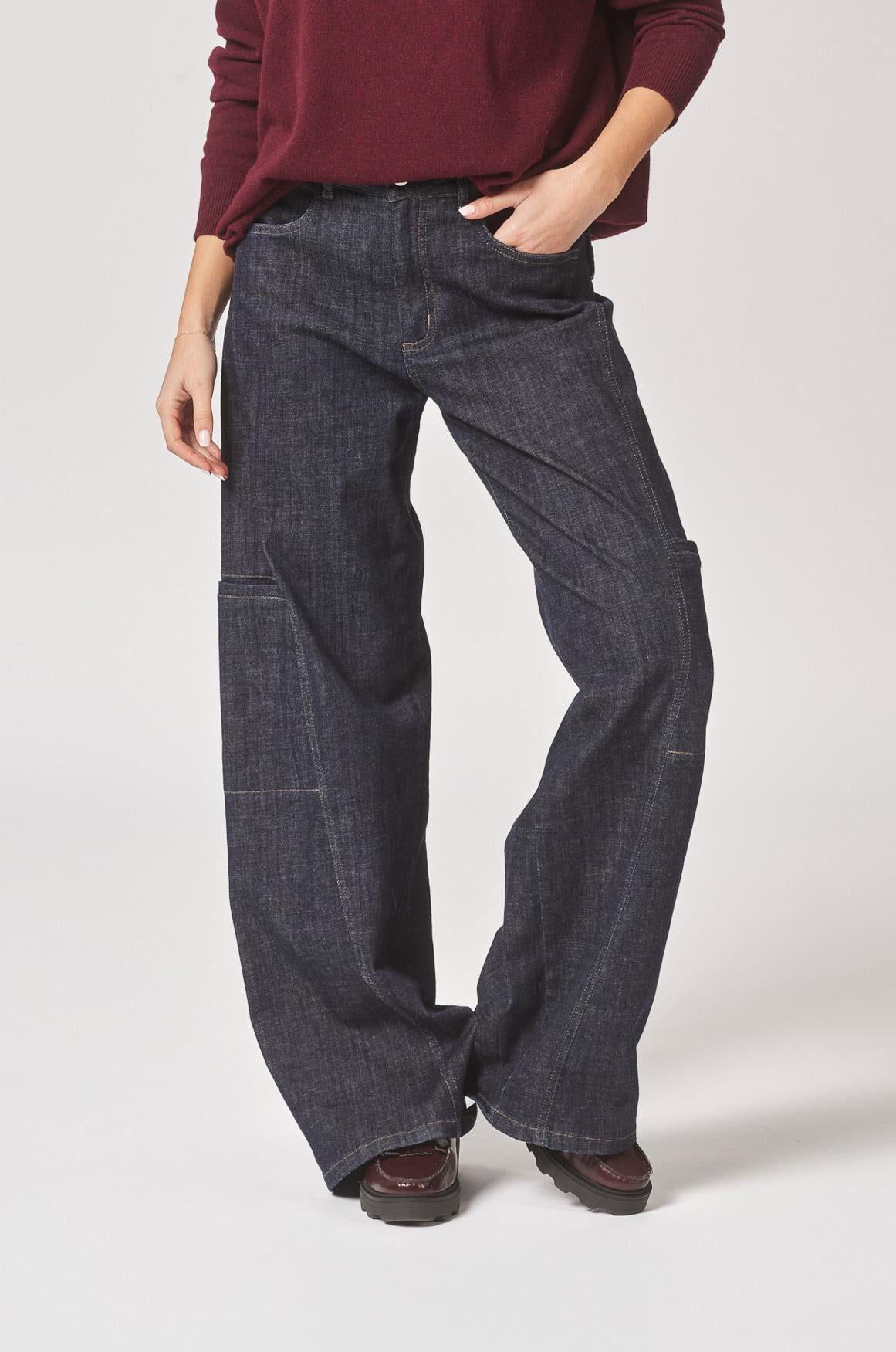 Cargo Jeans - Dark Jeans