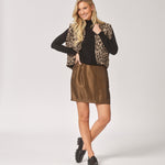 Gilet in panterprint - Leopard