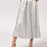 A-lijn rok zilver - Silver