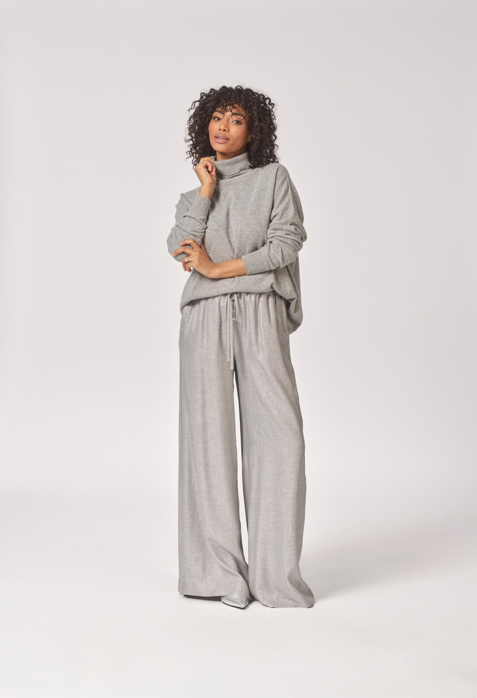 Basic rolkraag - Grey