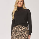 Fijne rolkraag - Black