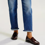Mocassin - Burgundy