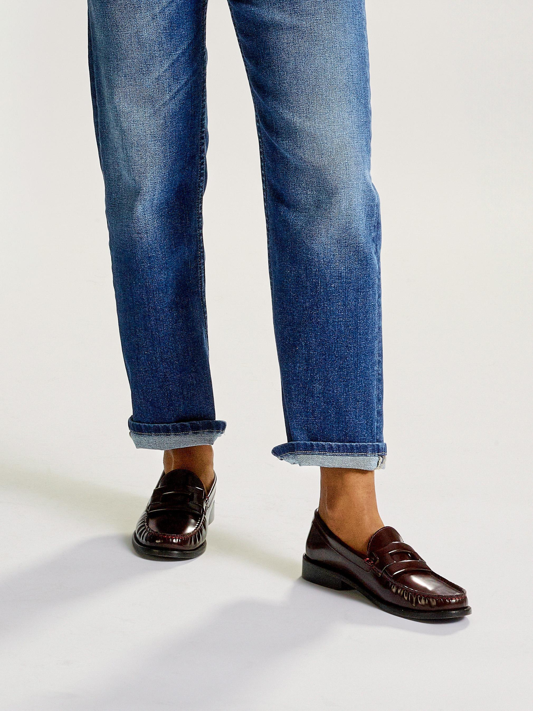 Mocassin - Burgundy