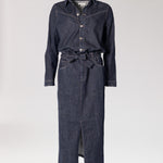 Lange jeansjurk - Dark Jeans