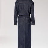 Lange jeansjurk - Dark Jeans