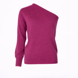 one shoulder pull - Violet