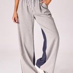 tweekleurige broek - Grey / Navy
