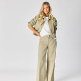 Bootcut jeans - Pistache