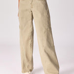 Cargo jeans - Pistache