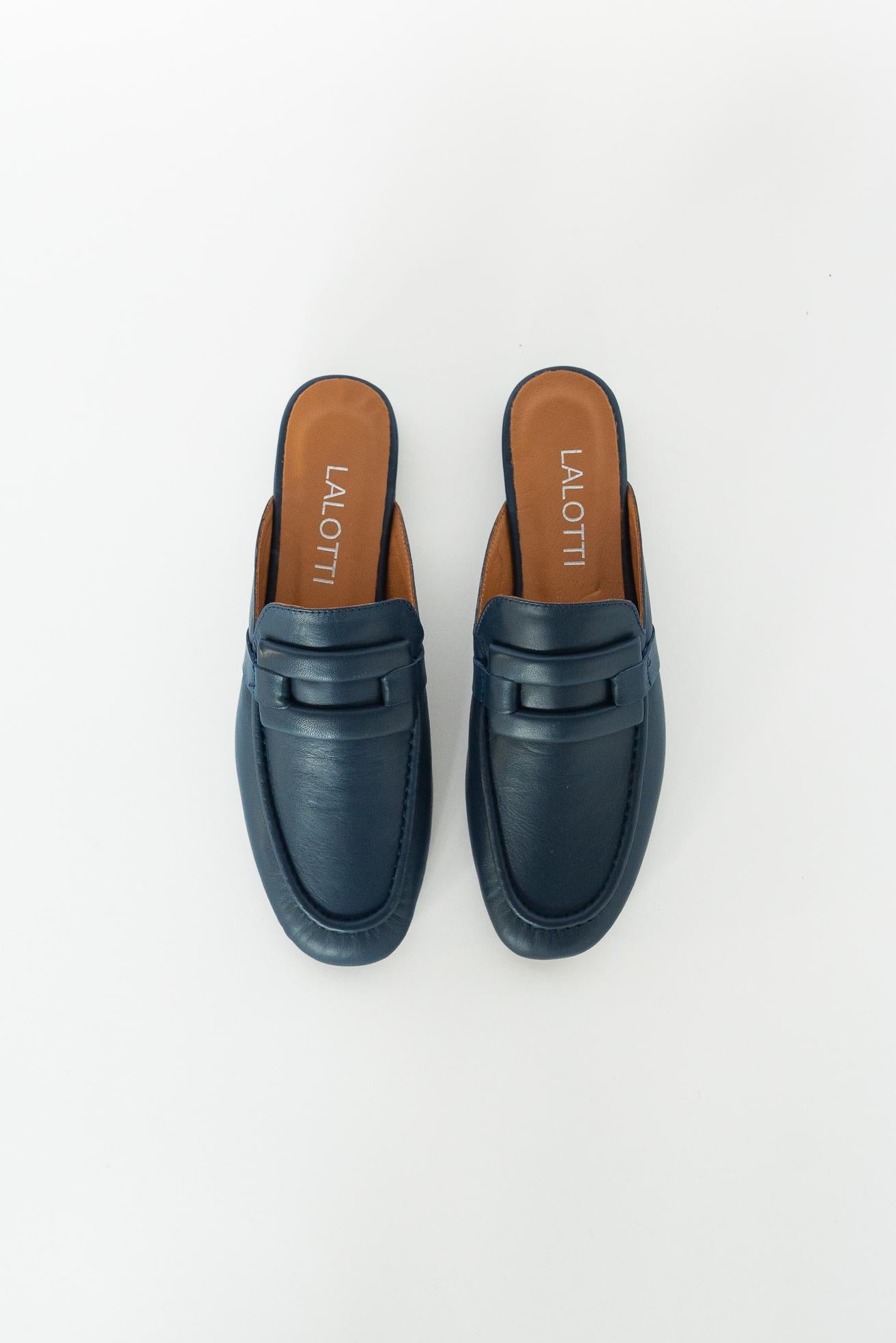 Instap slipper - Navy