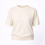 pull met 3/4de mouw - Off white