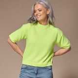 pull met 3/4de mouw - Neon yellow