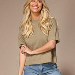 pull met 3/4de mouw - Light khaki