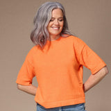 pull met 3/4de mouw - Neon orange