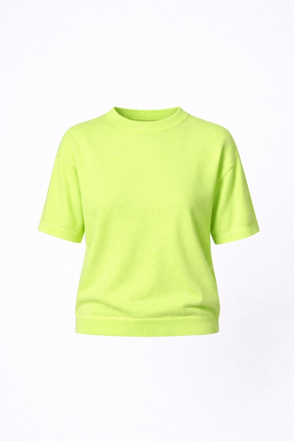 pull met 3/4de mouw - Neon yellow