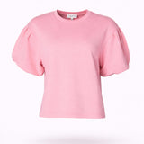 Sweater met pofmouw - Pink
