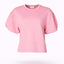 Sweater met pofmouw - Pink