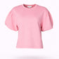 Sweater met pofmouw - Pink