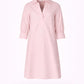 Jurk in bloemenkant - Blush pink
