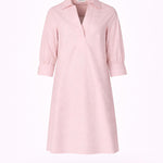 Jurk in bloemenkant - Blush pink