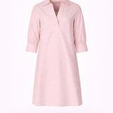 Jurk in bloemenkant - Blush pink