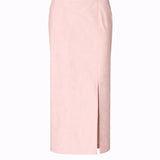 Rok in bloemenkant - Blush pink