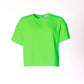 Blouse met korte mouw - Neon green