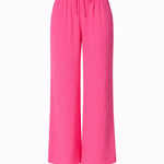 Wijde broek met rekker - Pink