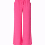 Wijde broek met rekker - Pink