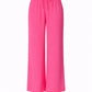 Wijde broek met rekker - Pink