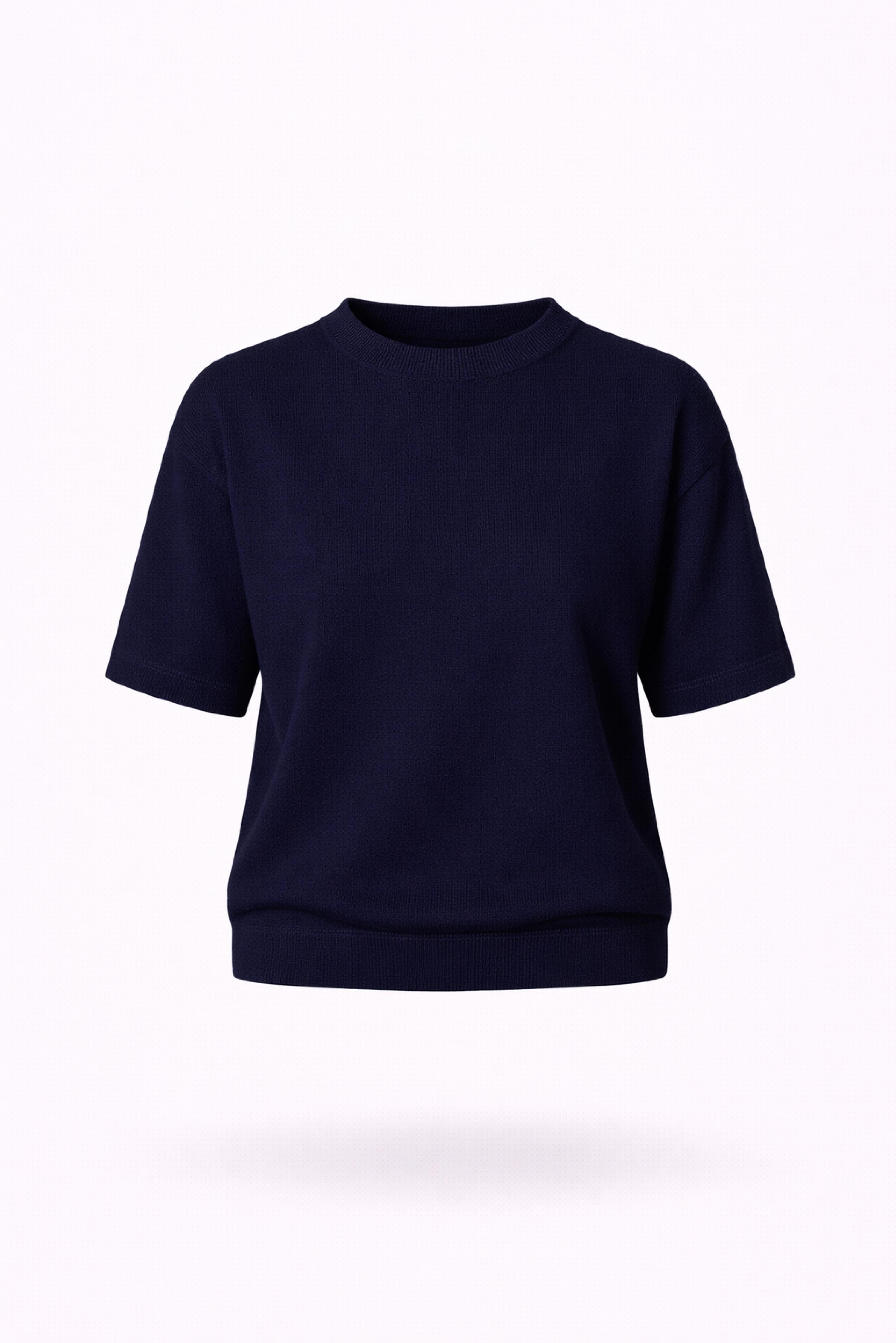 pull met 3/4de mouw - Navy