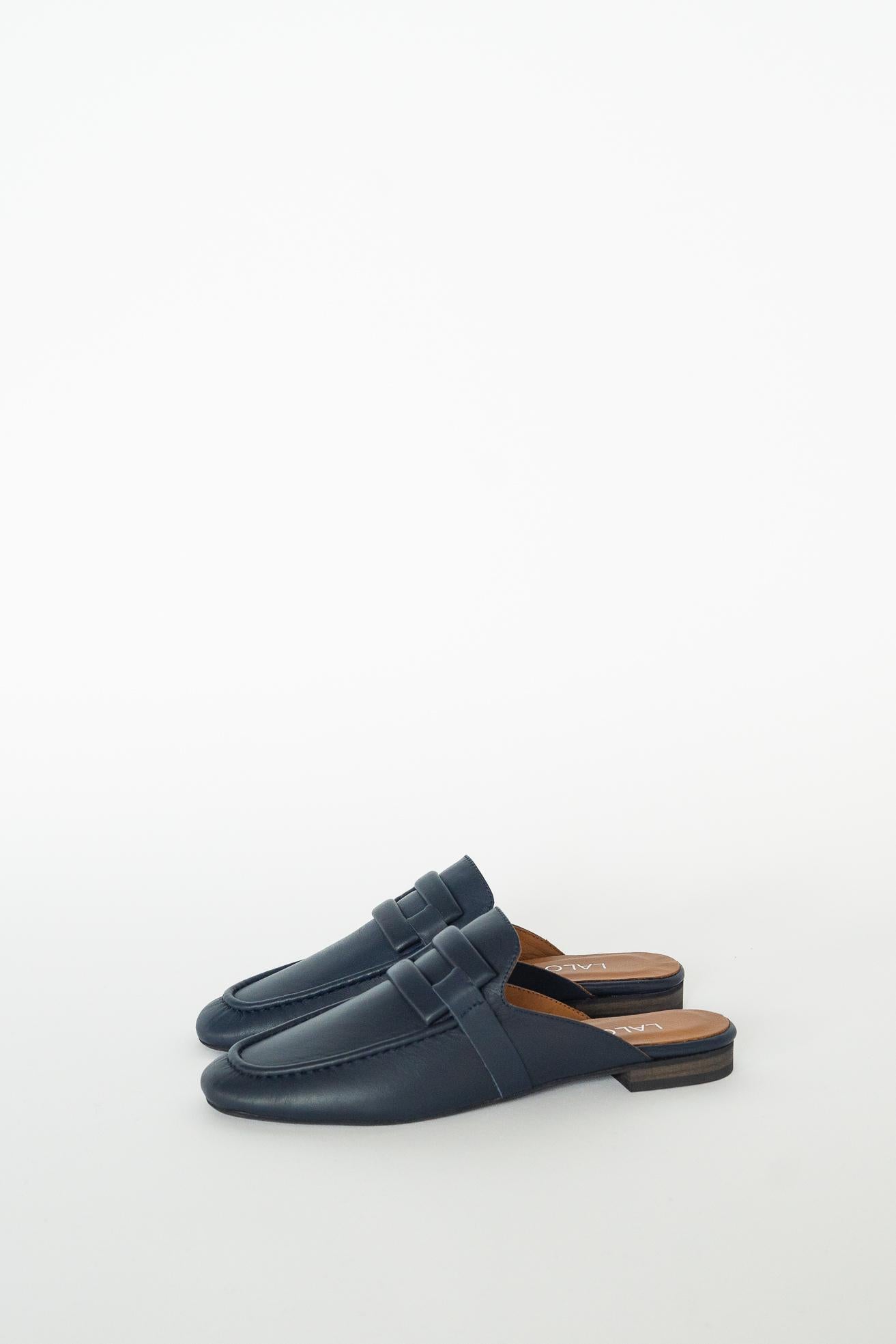Instap slipper - Navy