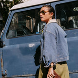 Jeansjas - Jeans / Sand