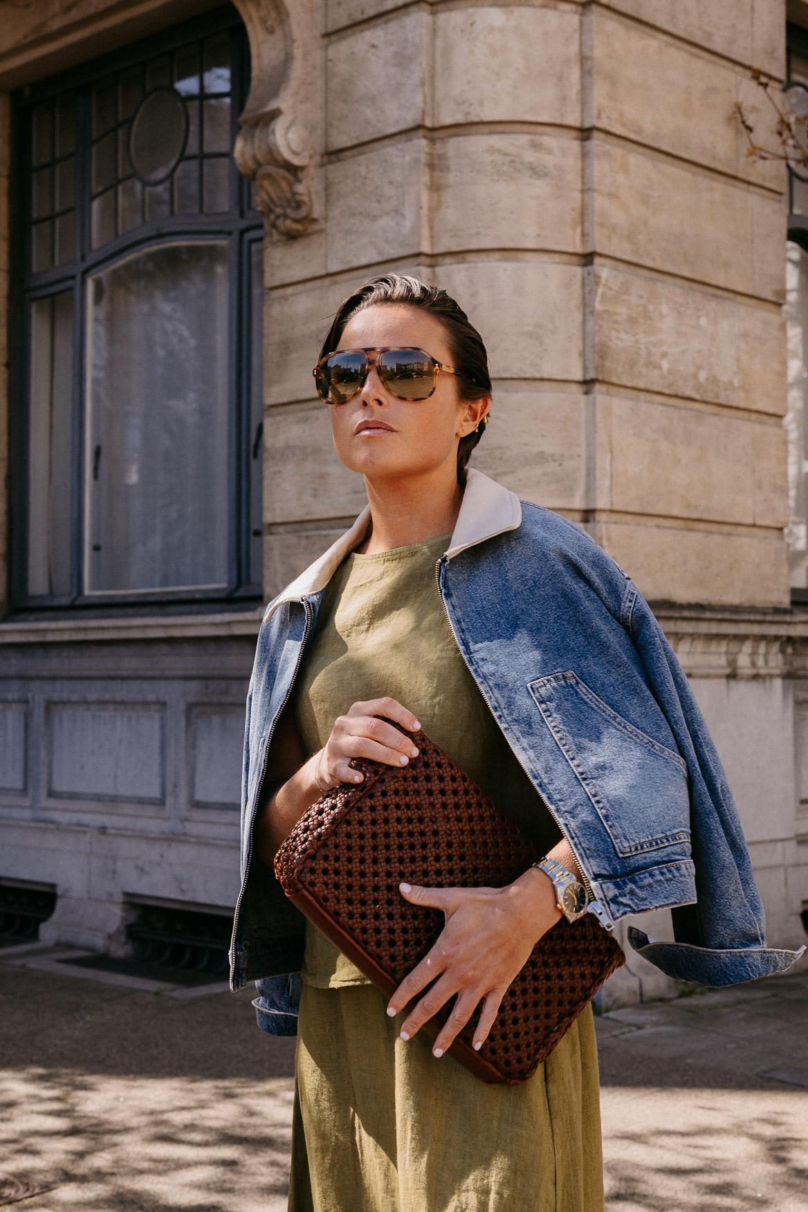 Jeansjas - Jeans / Sand