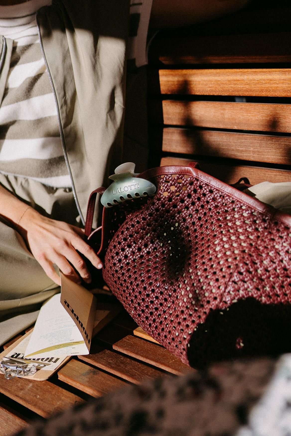 Hair clip - Sage Green