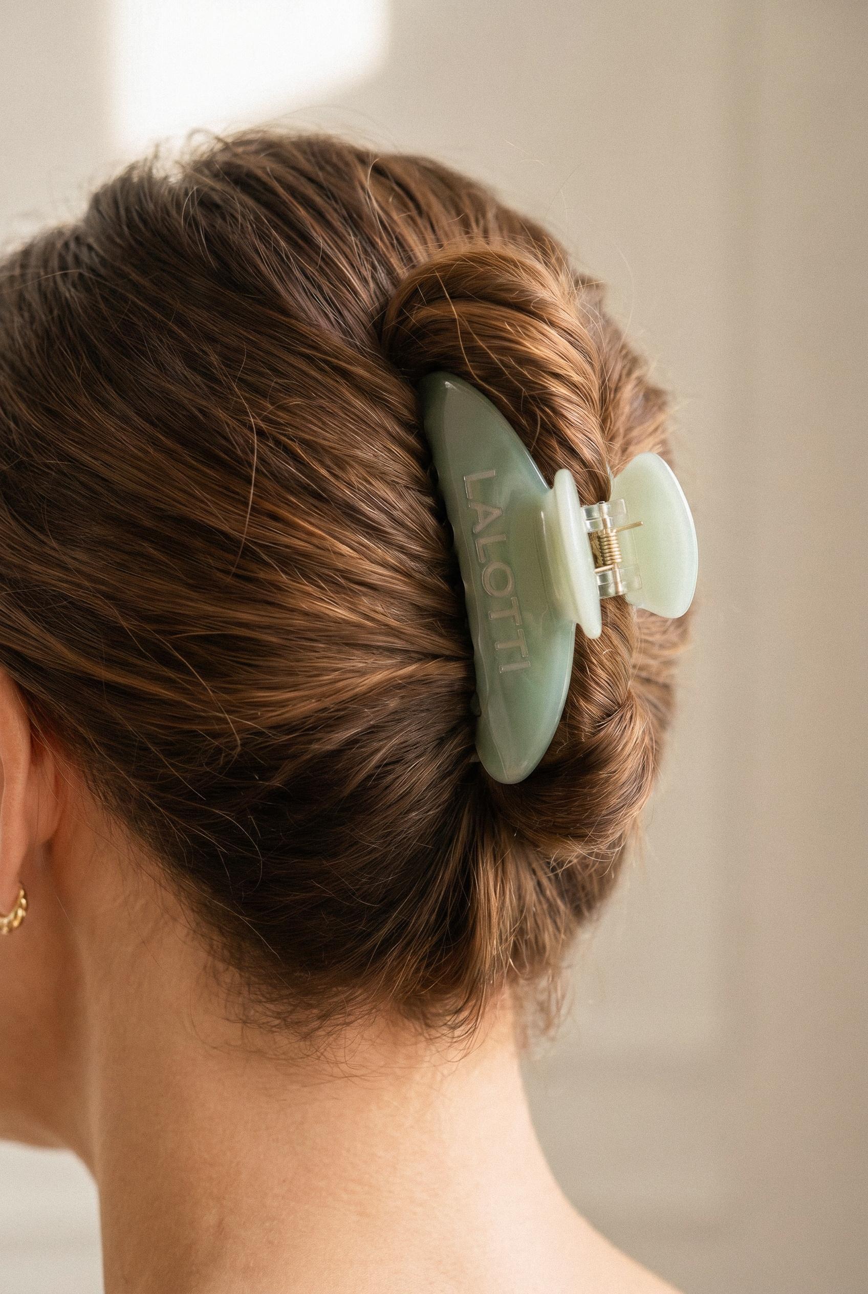Hair clip - Sage Green