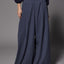 Texas pantalon met dubbele bandplooi - Navy