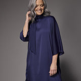 Gala omkeerbare mini jurk - Navy
